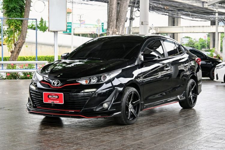 Toyota Yaris ATIV 2017 1.2 S Sedan เบนซิน ไม่ติดแก๊ส เกียร์อัตโนมัติ ดำ