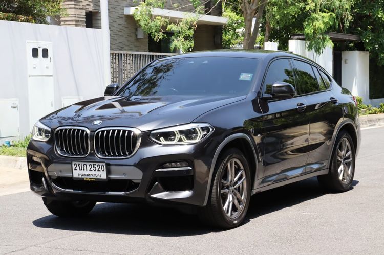 BMW X4 2021 2.0 xDrive20d M Sport 4WD Utility-car ดีเซล ไม่ติดแก๊ส เกียร์อัตโนมัติ เทา รูปที่ 4