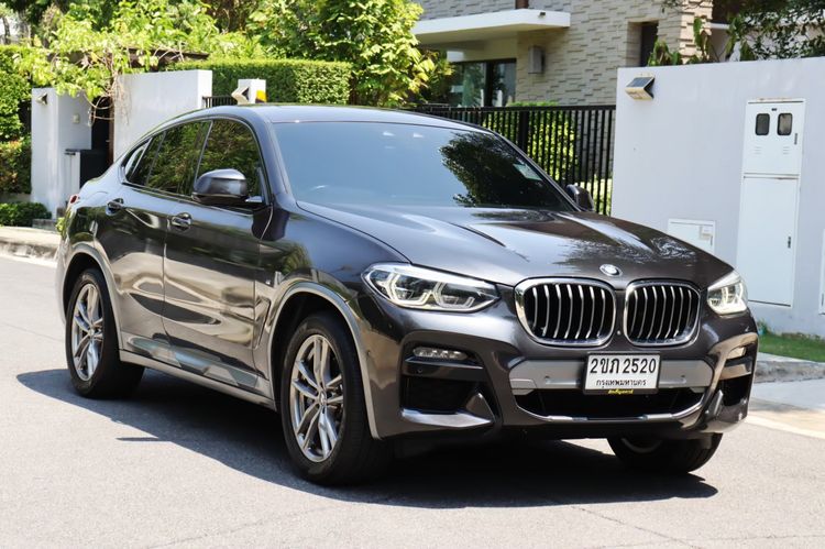 BMW X4 2021 2.0 xDrive20d M Sport 4WD Utility-car ดีเซล ไม่ติดแก๊ส เกียร์อัตโนมัติ เทา