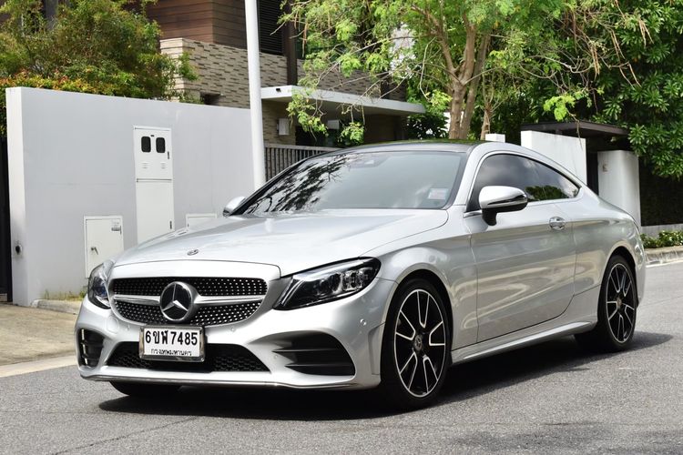 รถ Mercedes-Benz C-Class C200 สี เงิน