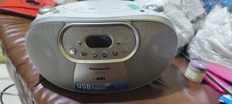 เครื่องเล่นวิทยุซีดีพกพา Panasonic รุ่น RX-DU10 (สีขาว) รูปที่ 6