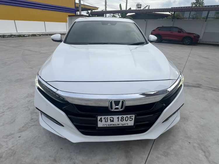 Honda Accord 2020 2.0 Hybrid Tech i-VTEC Sedan ไฮบริด ไม่ติดแก๊ส เกียร์อัตโนมัติ ขาว รูปที่ 2