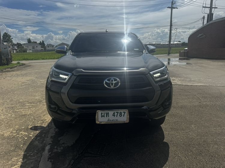 Toyota Hilux Revo 2021 2.4 G Prerunner Pickup ดีเซล ไม่ติดแก๊ส เกียร์อัตโนมัติ ดำ