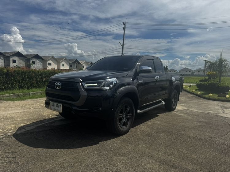 Toyota Hilux Revo 2021 2.4 G Prerunner Pickup ดีเซล ไม่ติดแก๊ส เกียร์อัตโนมัติ ดำ