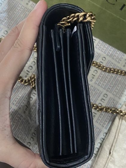 กระเป๋าสตางค์ GG Marmont wallet on chain รูปที่ 6