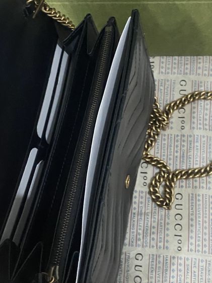 กระเป๋าสตางค์ GG Marmont wallet on chain รูปที่ 10