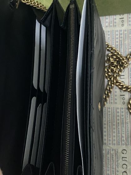 กระเป๋าสตางค์ GG Marmont wallet on chain รูปที่ 11