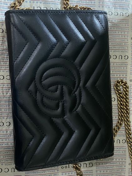กระเป๋าสตางค์ GG Marmont wallet on chain รูปที่ 5