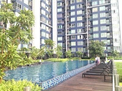 Sansiri ตกแต่งครบ คอนโดทำเลสวย ใกล้ BTS อ่อนนุช โครงการ The Base Sukhumvit 77 วิวสูง สวย    Free maintenance fee for 1 yearCondo with Foreign quota available รูปที่ 4