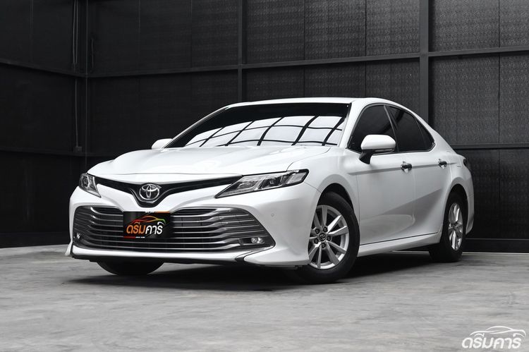 Toyota Camry 2019 2.0 G Sedan เบนซิน ไม่ติดแก๊ส เกียร์อัตโนมัติ ขาว