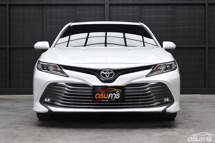 Toyota Camry 2019 2.0 G Sedan เบนซิน ไม่ติดแก๊ส เกียร์อัตโนมัติ ขาว รูปที่ 2