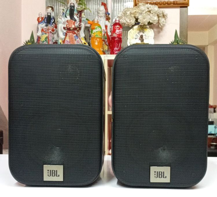 JBL PRO III madein USA 4 โอม 100 วัตต์ดอก 5 นิ้วแหลมไทเทเนียมโดม ใช้งานได้ปกติเสียงดีมากคู่ละ 2590 ที่สุโขทัย
