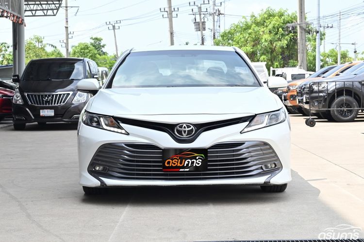 Toyota Camry 2021 2.0 G Sedan เบนซิน ไม่ติดแก๊ส เกียร์อัตโนมัติ ขาว รูปที่ 2