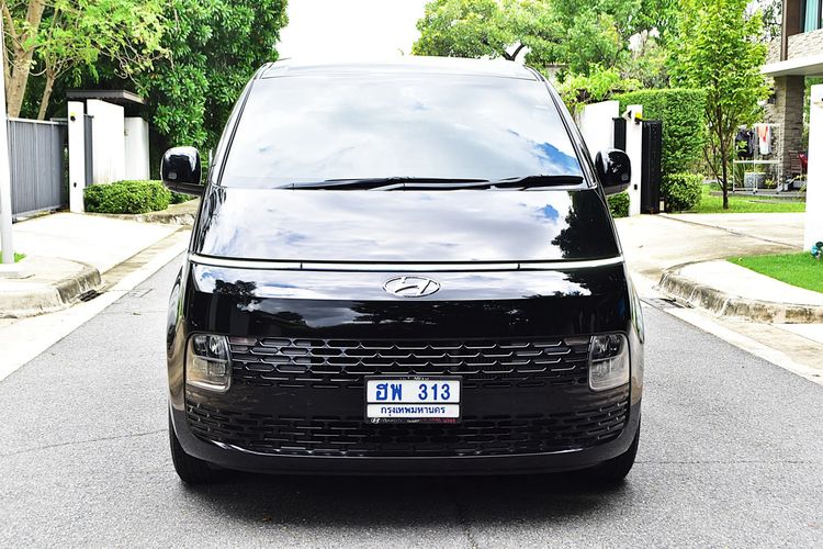 Hyundai Staria 2022 2.2 S Utility-car ดีเซล ไม่ติดแก๊ส เกียร์อัตโนมัติ ดำ รูปที่ 2