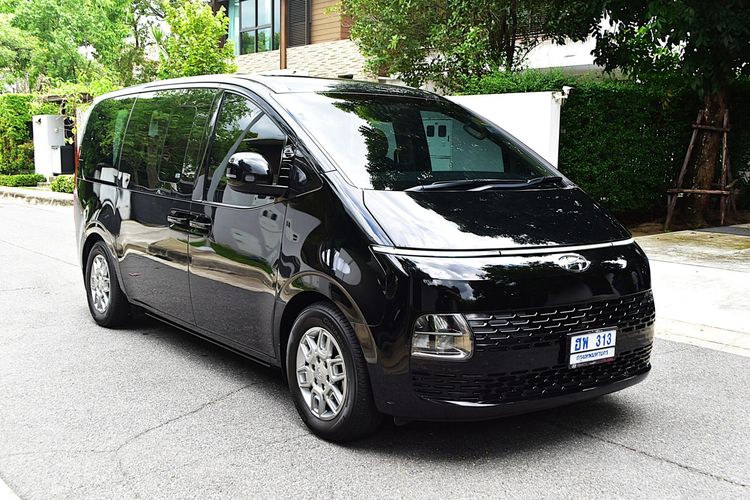 Hyundai Staria 2022 2.2 S Utility-car ดีเซล ไม่ติดแก๊ส เกียร์อัตโนมัติ ดำ รูปที่ 3