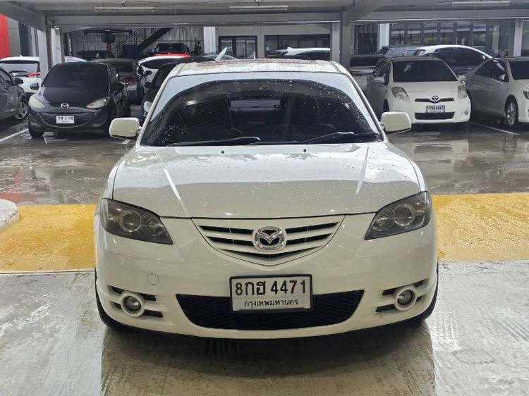 Mazda Mazda3 2005 2.0 R Sport Sedan เบนซิน ไม่ติดแก๊ส เกียร์อัตโนมัติ ขาว รูปที่ 2