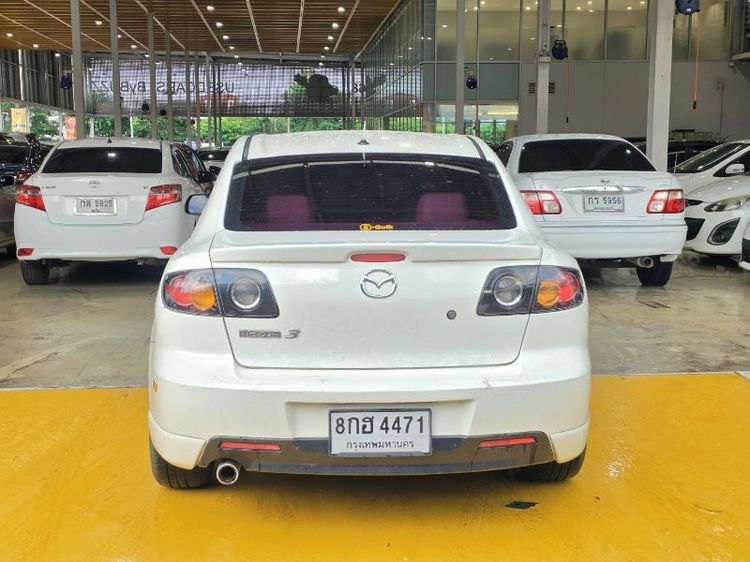 Mazda Mazda3 2005 2.0 R Sport Sedan เบนซิน ไม่ติดแก๊ส เกียร์อัตโนมัติ ขาว รูปที่ 4