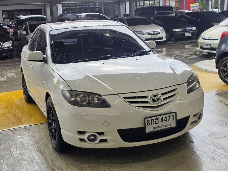 Mazda Mazda3 2005 2.0 R Sport Sedan เบนซิน ไม่ติดแก๊ส เกียร์อัตโนมัติ ขาว รูปที่ 3