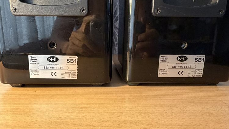 NHT SB-1 คู่ – ลำโพง Bookshelf Audiophile สภาพสวย เนียน ใช้งานได้ดี รูปที่ 4