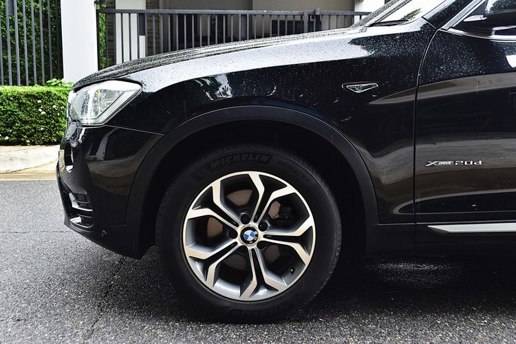 BMW X3 2016 2.0 xDrive20d 4WD Utility-car ดีเซล ไม่ติดแก๊ส เกียร์อัตโนมัติ ดำ รูปที่ 2