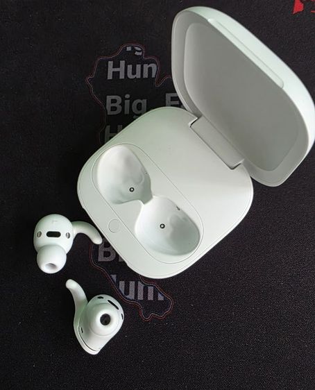 ​🎧 หูฟังไร้สายใส่ออกกำลังกายไม่เคยหลุด! Beats Fit Pro (Sage Gray) Chip H1 เชื่อมไว อุปกรณ์ครบกล่อง สภาพดีมาก เบสแน่น ตัดเสียงเงียบกริบ รูปที่ 12