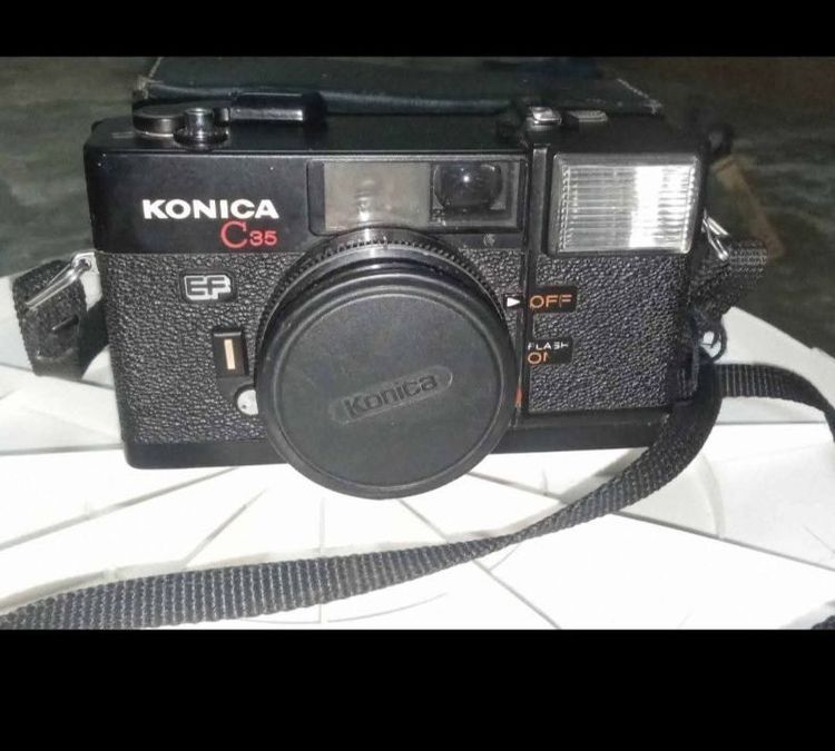 Konica Minolta กล้องฟิล์ม konica c35ef