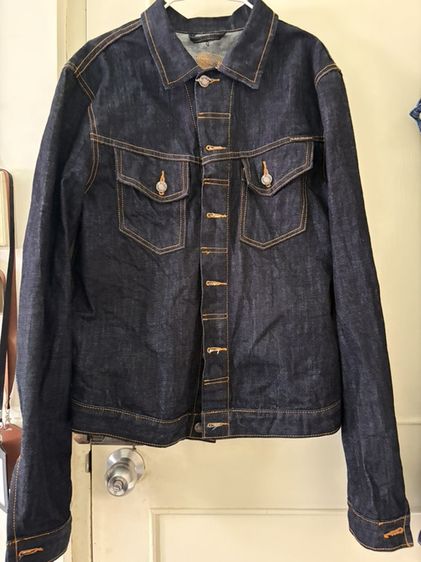 เสื้อแจ็คเก็ต | เสื้อคลุม อื่นๆ แขนยาว Nudie Jeans Co. รุ่น KENNY DRY RING ไซส์ M -  Trucker Jacket / Type III Denim Jacket