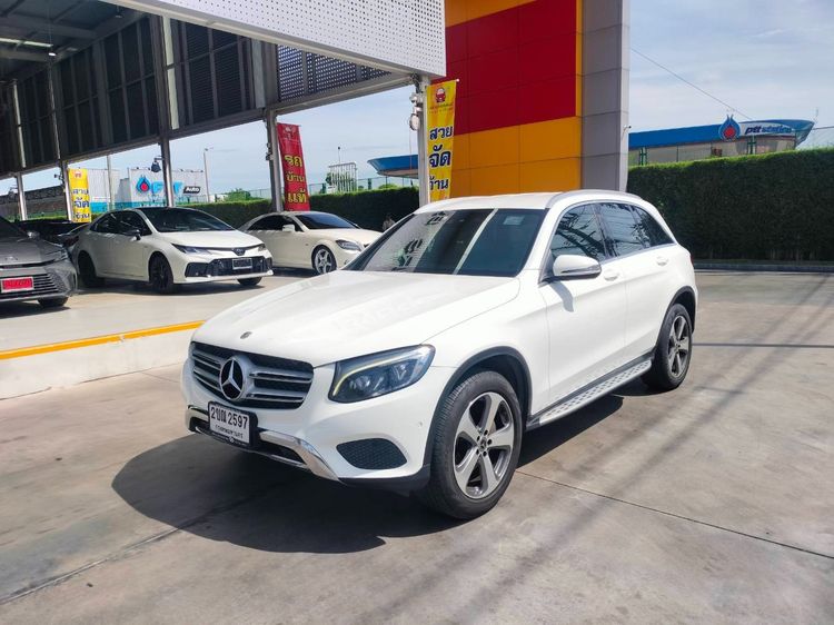 Mercedes-Benz GLC-Class 2019 GLC250d Utility-car ดีเซล ไม่ติดแก๊ส เกียร์อัตโนมัติ ขาว รูปที่ 3