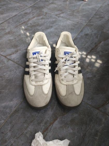 รองเท้าผ้าใบ ผ้าใบ UK 7.5 | EU 41 1/3 | US 9 ขาว Adidas Samba Vegan