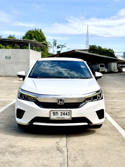 Honda City 2022 1.0 V Sedan เบนซิน เกียร์อัตโนมัติ ขาว