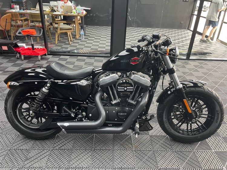 Harley Forty Eight ปี2020 ออกศูนย์ไมล์น้อย พร้อมป้ายทะเบียนสวยๆ11 กรุงเทพ ราคานี้หาไม่ได้แล้ว รูปที่ 2