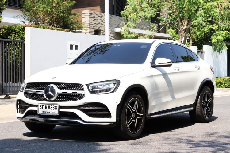 Mercedes-Benz GLC-Class 2021 GLC220d Utility-car ดีเซล ไม่ติดแก๊ส เกียร์อัตโนมัติ ขาว รูปที่ 4
