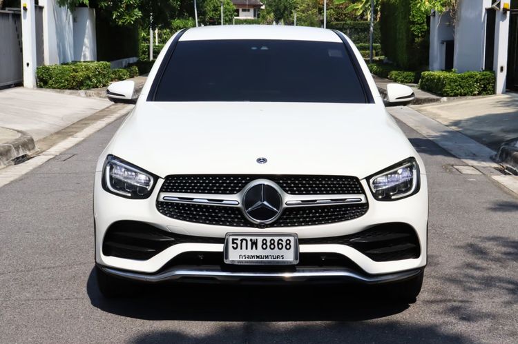 Mercedes-Benz GLC-Class 2021 GLC220d Utility-car ดีเซล ไม่ติดแก๊ส เกียร์อัตโนมัติ ขาว รูปที่ 3