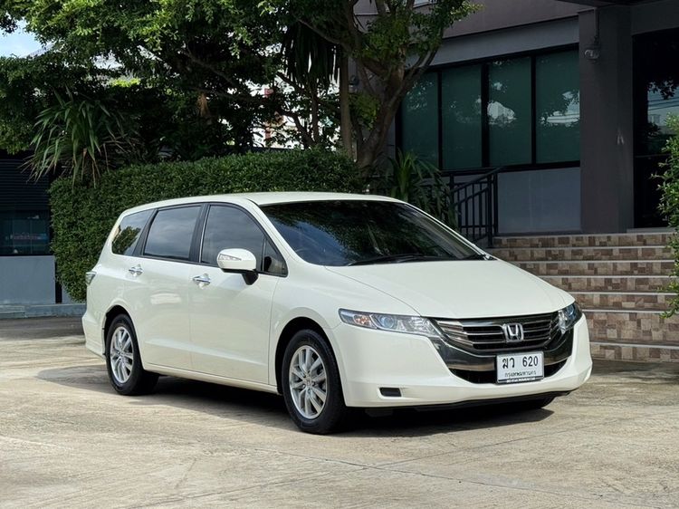 Honda Odyssey 2014 2.4 EL Utility-car เบนซิน ไม่ติดแก๊ส เกียร์อัตโนมัติ ขาว