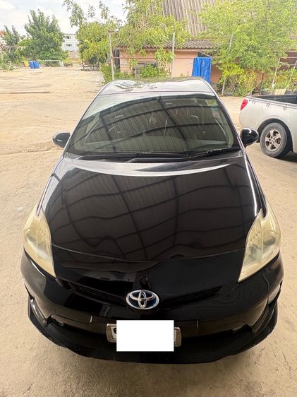 Toyota Prius 2014 1.8 Hybrid E TRD Sportivo Sedan ไฮบริด ไม่ติดแก๊ส เกียร์อัตโนมัติ ดำ