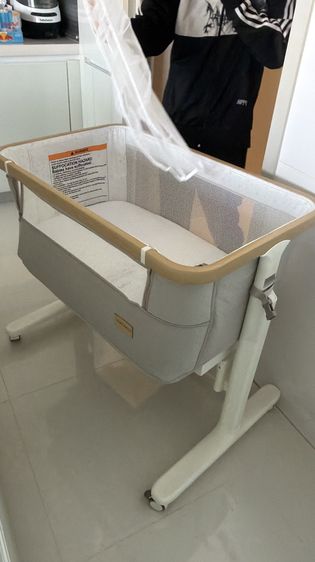 Bebe Amico Bedside Baby Crib Bassinet with Mosquito Net รูปที่ 2