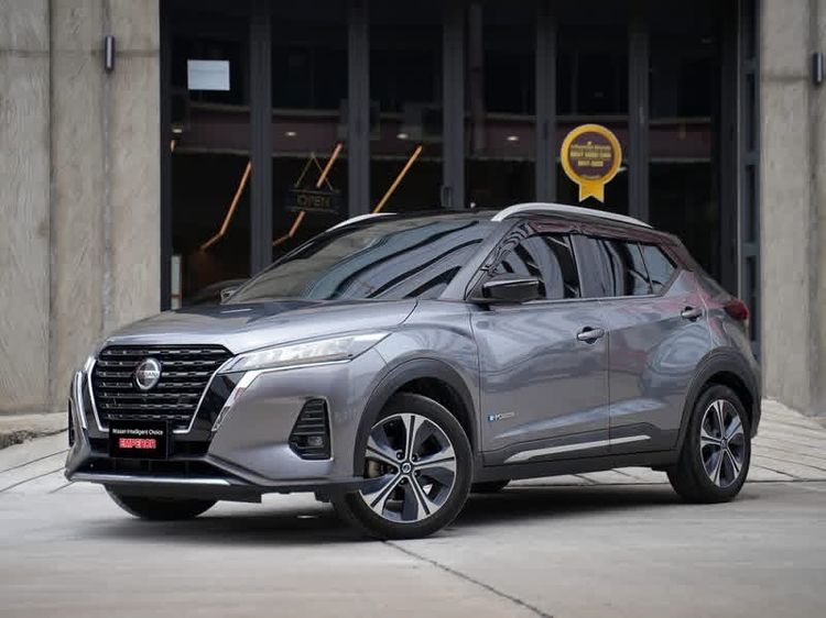 Nissan Kicks 2021 1.2 VL Sedan เบนซิน เกียร์อัตโนมัติ เทา
