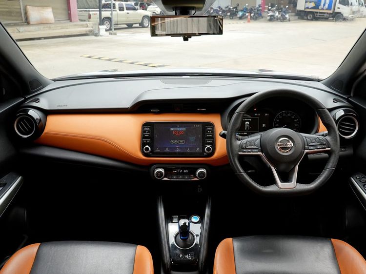 Nissan Kicks 2021 1.2 VL Sedan เบนซิน เกียร์อัตโนมัติ เทา รูปที่ 3
