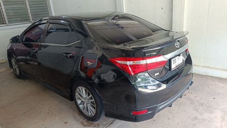 รถ Toyota Altis 1.6 E CNG สี ดำ