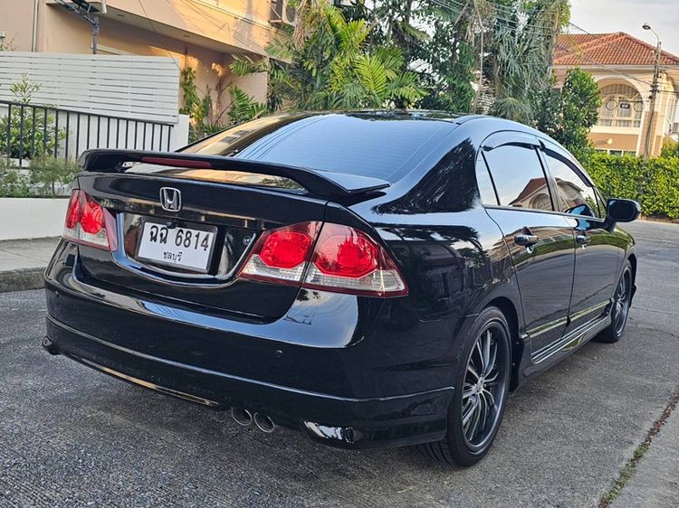 Honda Civic 2010 1.8 E i-VTEC Sedan เบนซิน ไม่ติดแก๊ส เกียร์อัตโนมัติ ดำ รูปที่ 4