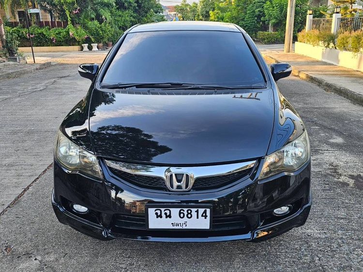 Honda Civic 2010 1.8 E i-VTEC Sedan เบนซิน ไม่ติดแก๊ส เกียร์อัตโนมัติ ดำ รูปที่ 2