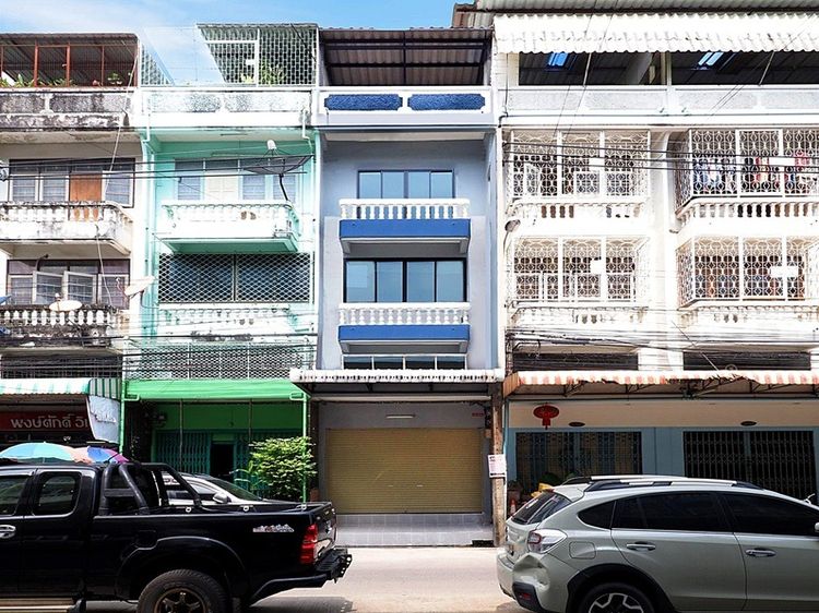 ขายอาคารพาณิชย์ 3.5 ชั้น+ดาดฟ้า ม.บัวทองธานี บางใหญ่-กาญจนาภิเษก