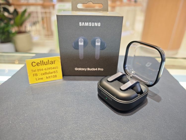 (ติดจอง)Galaxy Buds4 Pro เพิ่งใช้ไม่กี่ครั้ ประกันศูนย์ไทย9เดือนกว่า ครบกล่อง