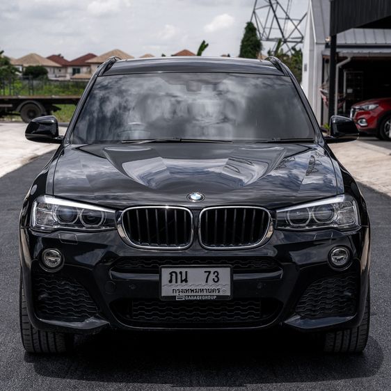 BMW X3 2018 2.0 xDrive20d M Sport Sedan ดีเซล ดำ รูปที่ 2