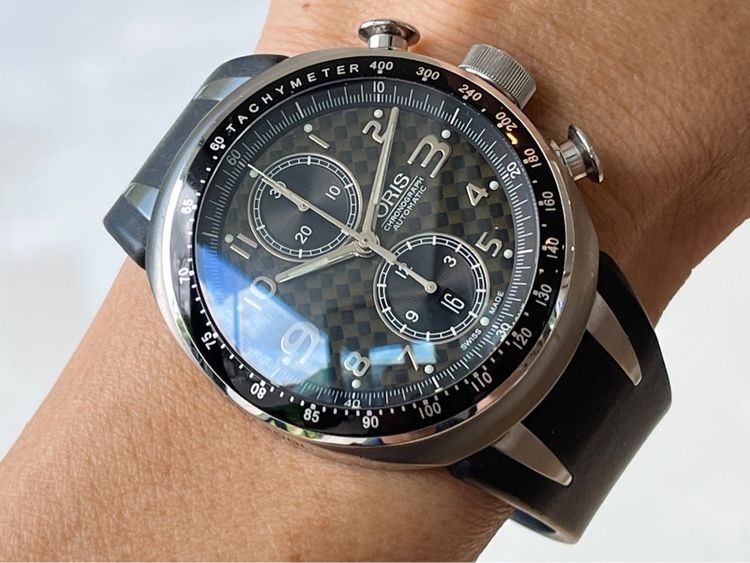 รับเทรด Oris TT3 Titanium Chronograph Limited Edition รูปที่ 4