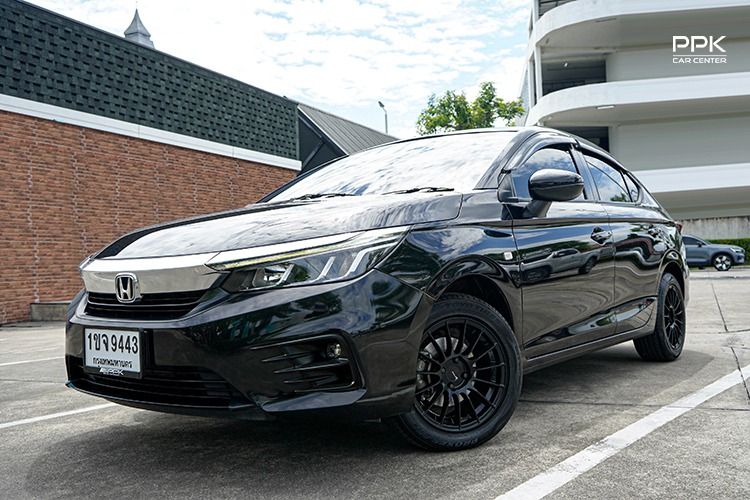 รถ Honda City 1.0 S สี ดำ