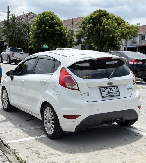 Ford Fiesta 2014 1.0 Titanium Sedan เบนซิน ไม่ติดแก๊ส เกียร์อัตโนมัติ ขาว รูปที่ 3