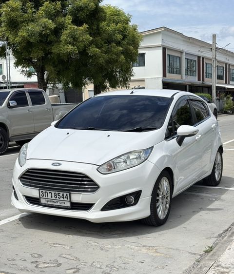 Ford Fiesta 2014 1.0 Titanium Sedan เบนซิน ไม่ติดแก๊ส เกียร์อัตโนมัติ ขาว