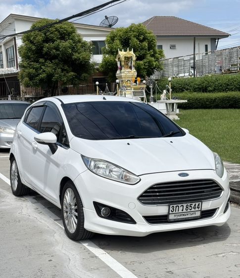 Ford Fiesta 2014 1.0 Titanium Sedan เบนซิน ไม่ติดแก๊ส เกียร์อัตโนมัติ ขาว รูปที่ 2