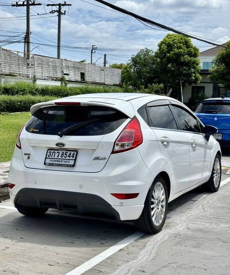 Ford Fiesta 2014 1.0 Titanium Sedan เบนซิน ไม่ติดแก๊ส เกียร์อัตโนมัติ ขาว รูปที่ 4